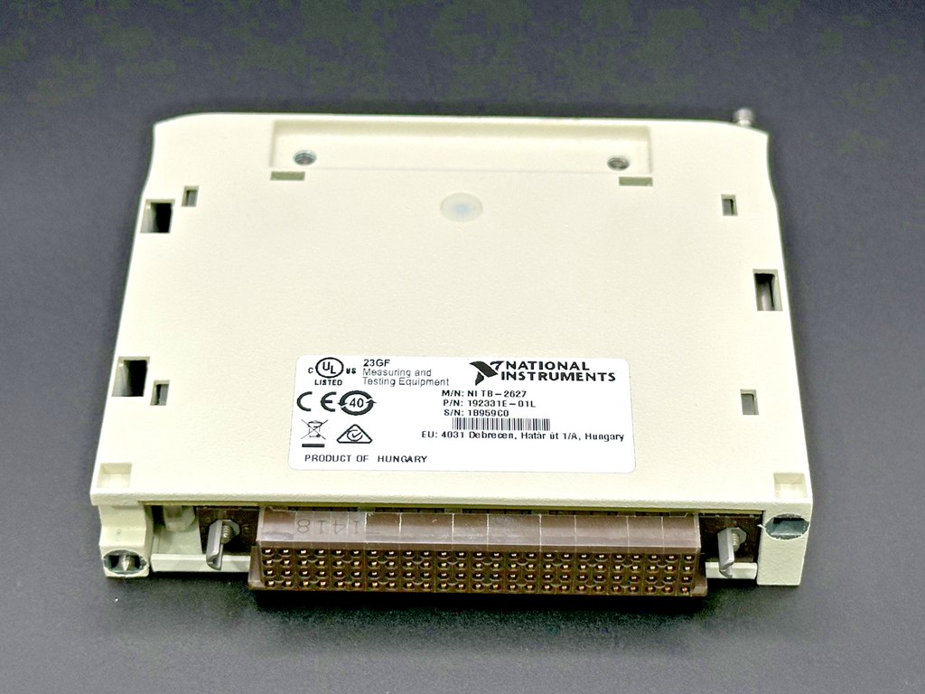 National Instruments NI TB 2627 PXI Multiplexer Terminal Block 192331E 01L1