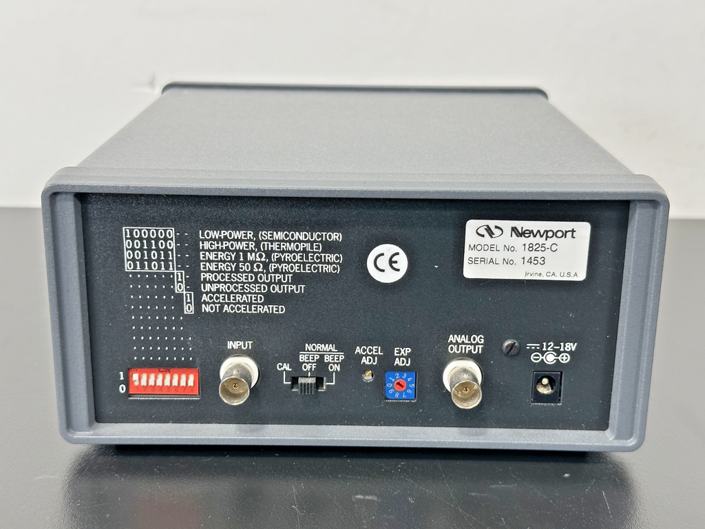 Newport 1825 C Optical Power & Energy Meter Analog Benchtop Unit Working3