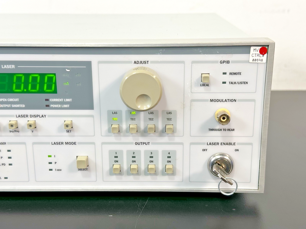 ILX Lightwave LDC 3900 Laser Diode Controller w/ 39020 & 39032 Modules Working2