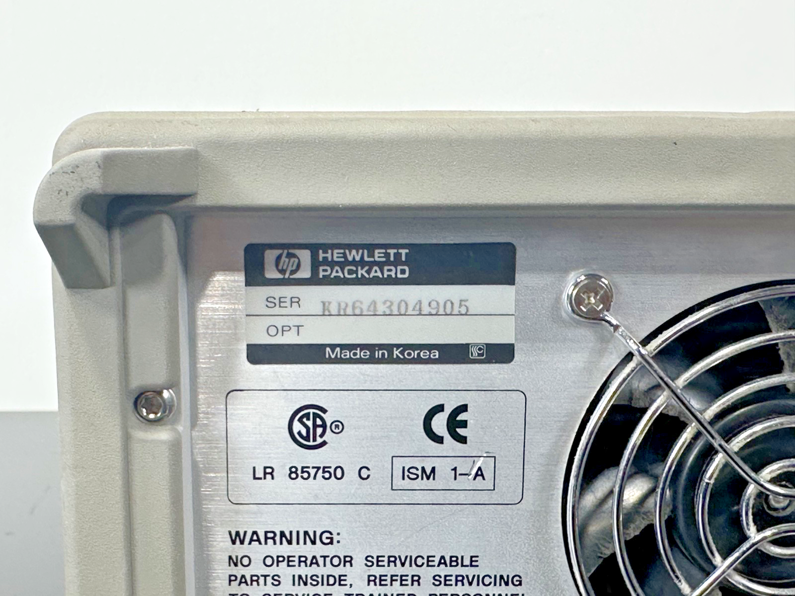 HP E3631A Triple Output DC Power Supply 0 6V 5A ±25V 1A Powers On Working6