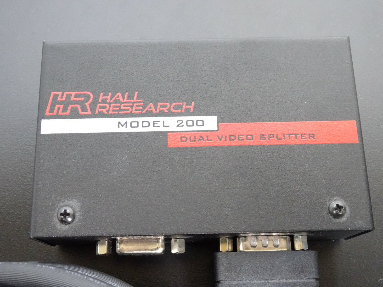 HR Hall Research 200 Duel Video Spliiter3
