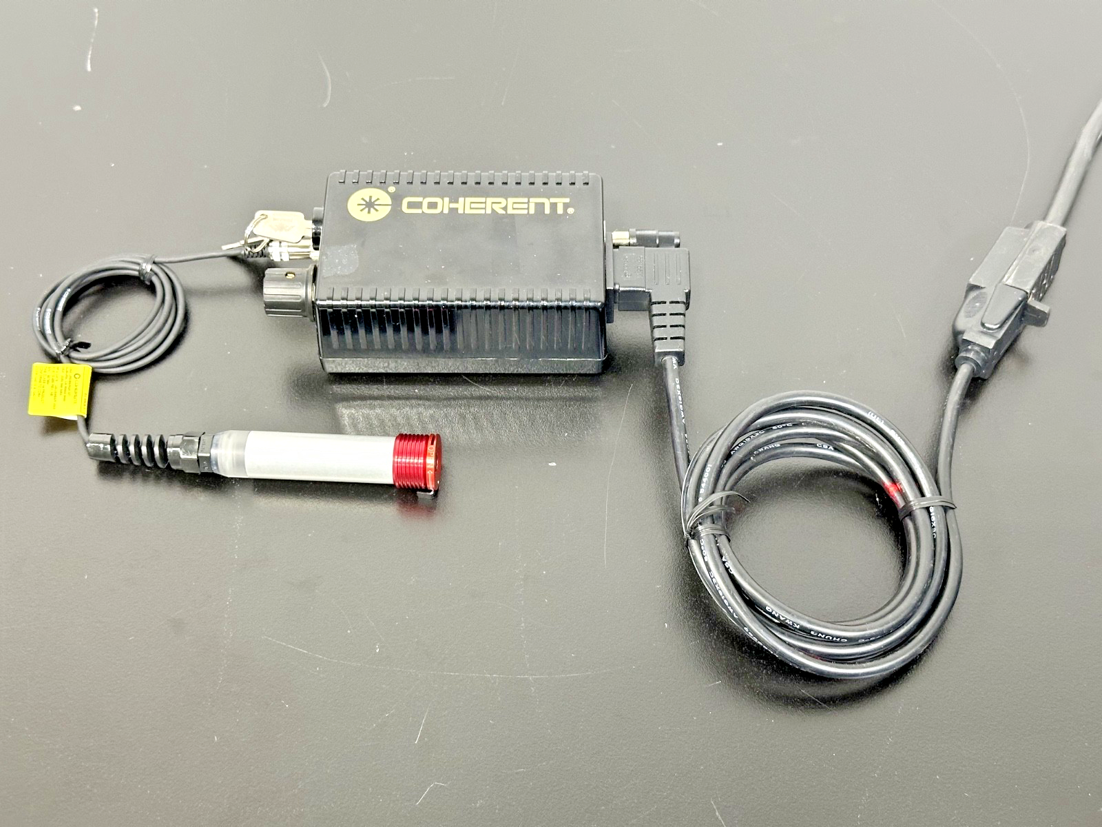 Coherent 31-1050 Diode LabLaser Power Supply w/ Laser Module & Keys Working0