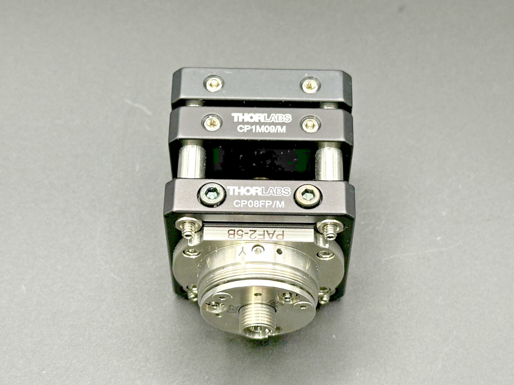 Thorlabs PAF2 5B FiberPort Coupler w/ CP08FP/M CP1M09/M Cage Assembly0