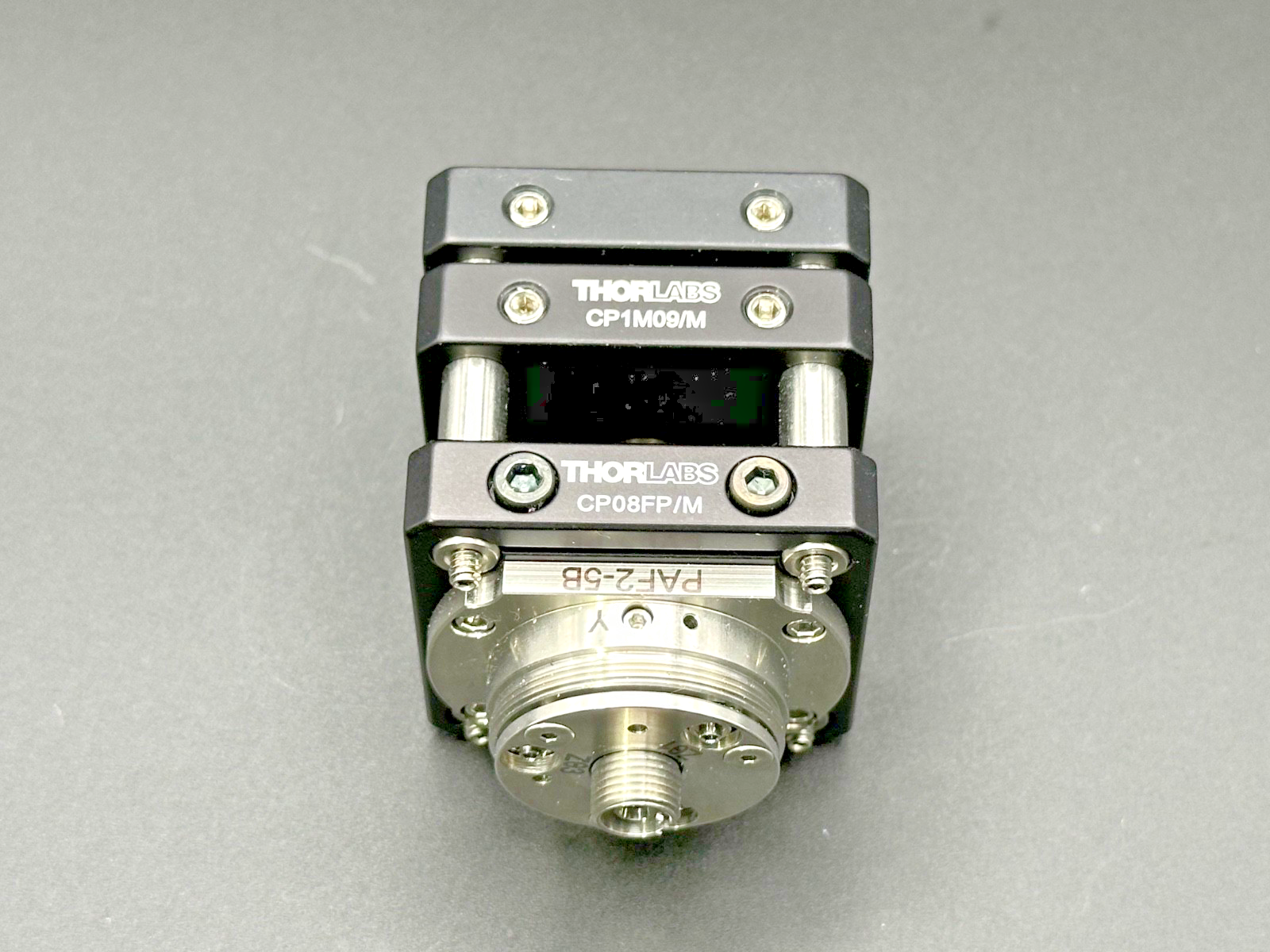 Thorlabs PAF2 5B FiberPort Coupler w/ CP08FP/M CP1M09/M Cage Assembly0