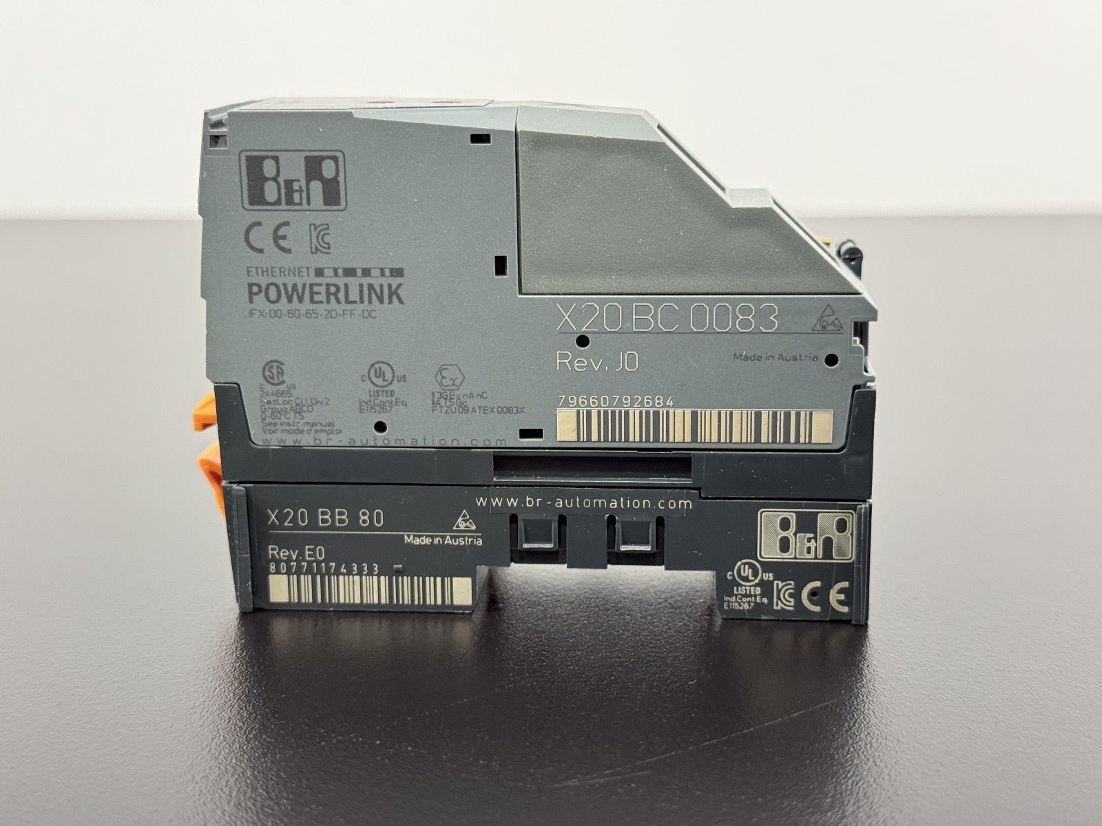 B&R X20 BC 0083 POWERLINK BUS CONTROLLER X20BC0083 Rev.L00