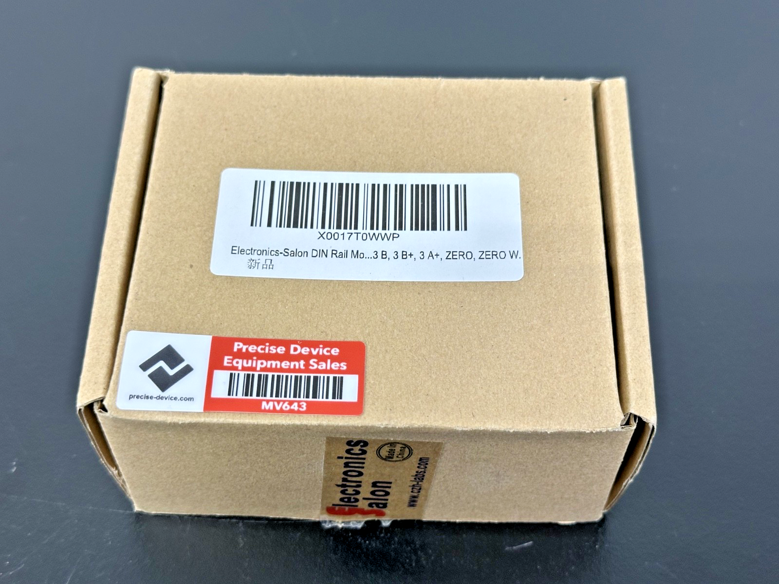 CZH-LABS DIN Rail Screw Terminal Block Adapter Module for Raspberry New Open Box1