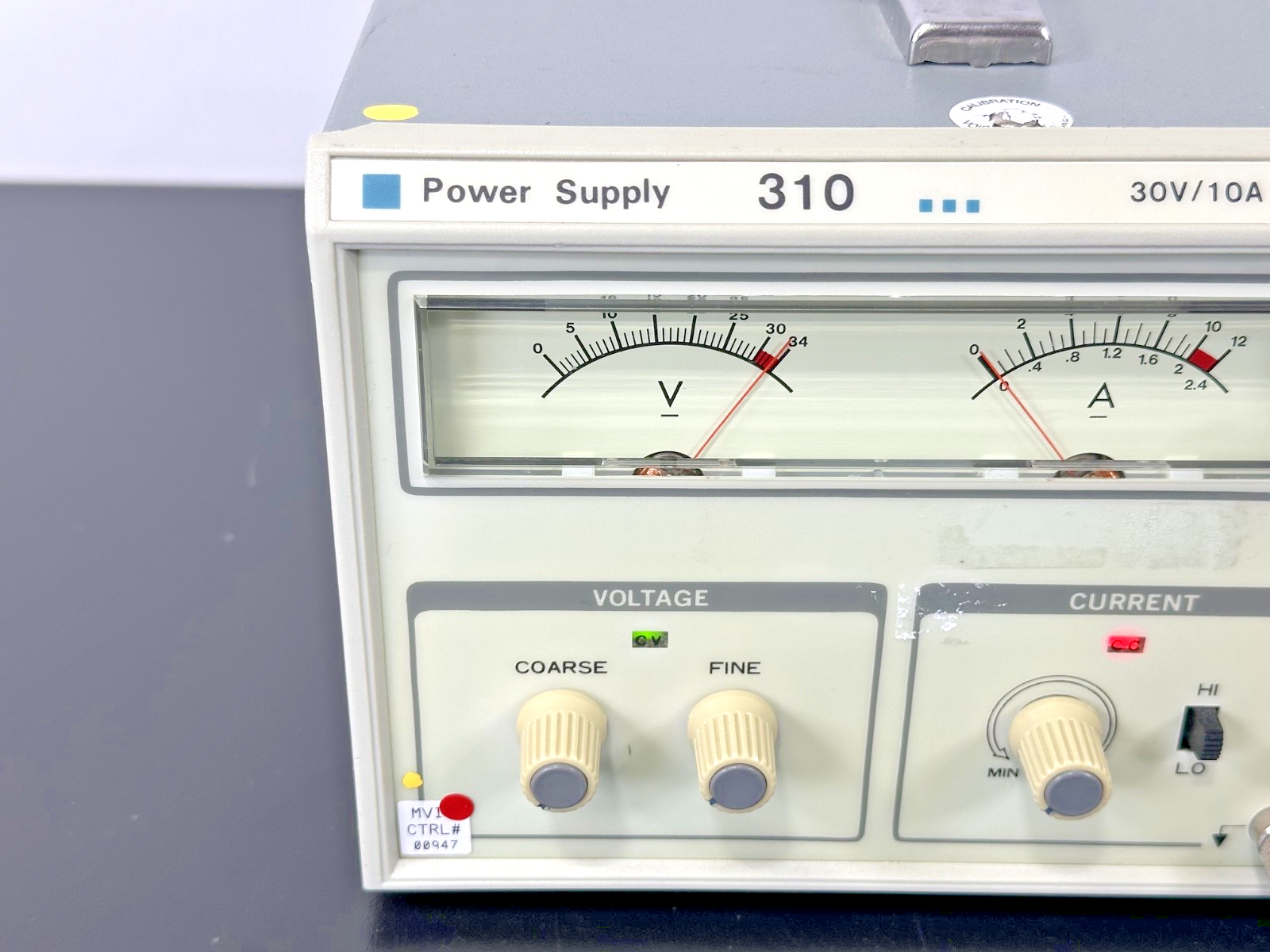 Protek 310 Adjustable DC Power Supply 30V 10A Analog Bench Unit Working1