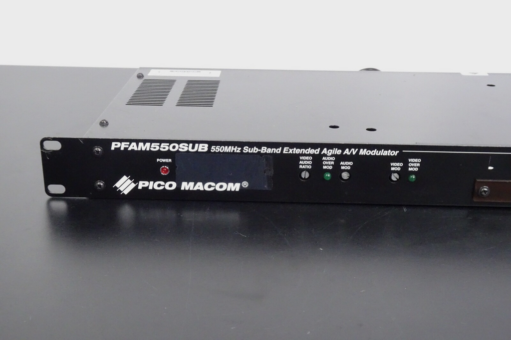 Pico Macom PFAM550 Sub Band Extended Agile A/V Modulator1
