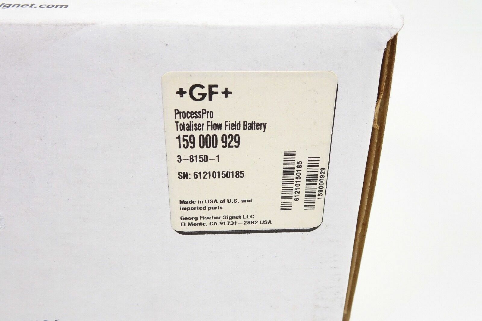 +GF+ Georg Fischer Signet Total Flow ProcessPro Totaliser Flow 159009295
