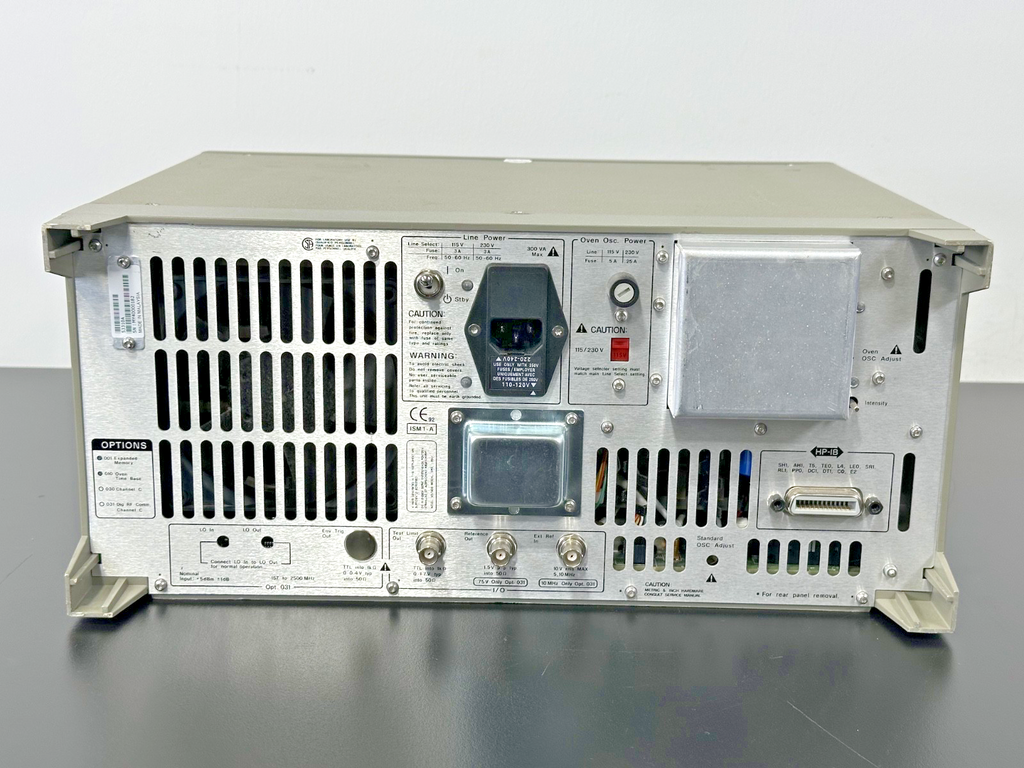HP 53310A Modulation Domain Analyzer Options 001 010 031 Powers On Working3