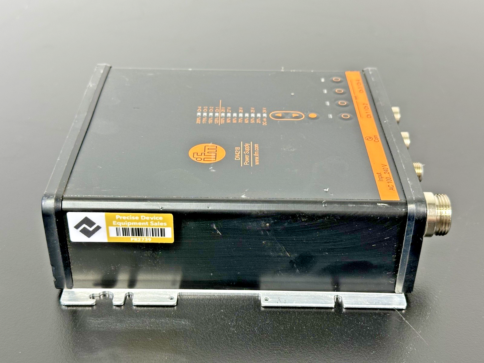 IFM DN4218 24VDC 12A 300W Industrial Power Supply IO Link IP67 Used Untested4