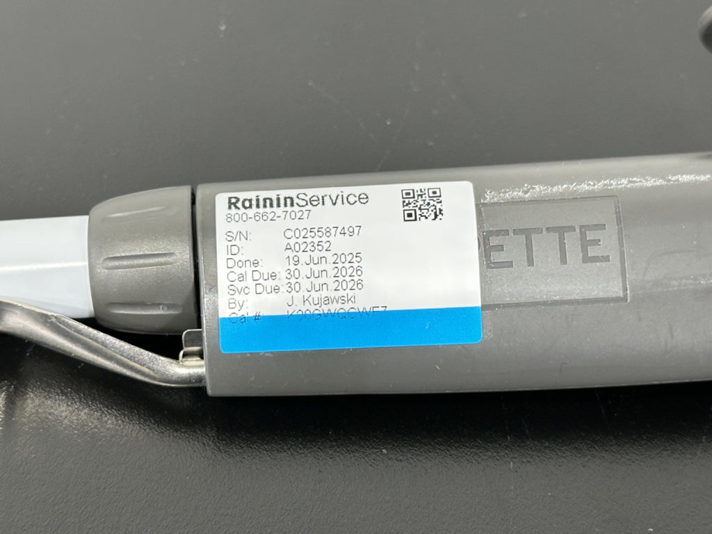 Rainin EDP3 Pipet Lite LTS 1000XL 100 1000uL Adjustable Pipette2