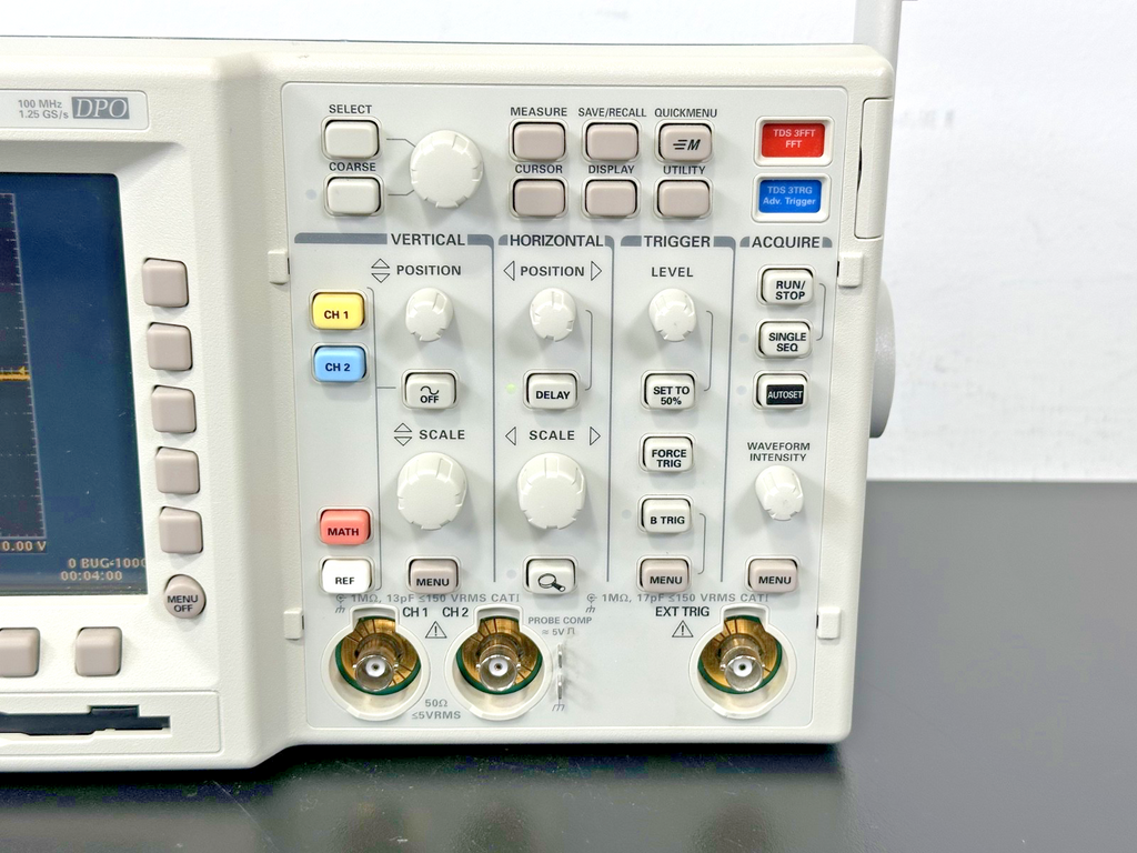 Tektronix TDS3012B 100MHz 1.25GS/s 2 Ch DPO Oscilloscope | Working2