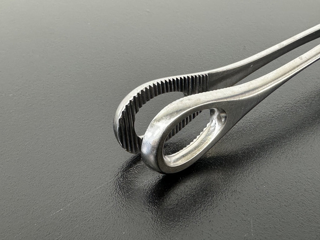 Codman 30 5695 Codman 77 Stainless Surgical Ring Forceps Instrument3