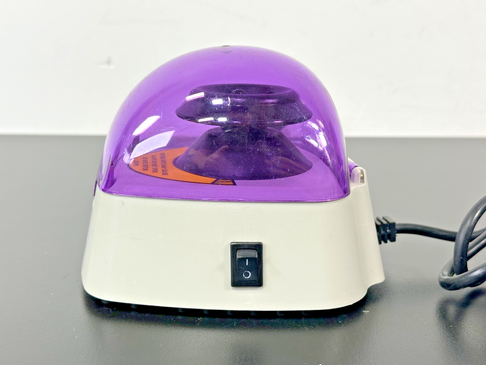 BioExpress C 1301 PC Mini Centrifuge Laboratory Centrifuge 10W Used Has Cracks3