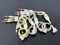 Philips V1 V3 ECG EKG Precordial Lead Set Lot of 4 Patient Monitor Cables0