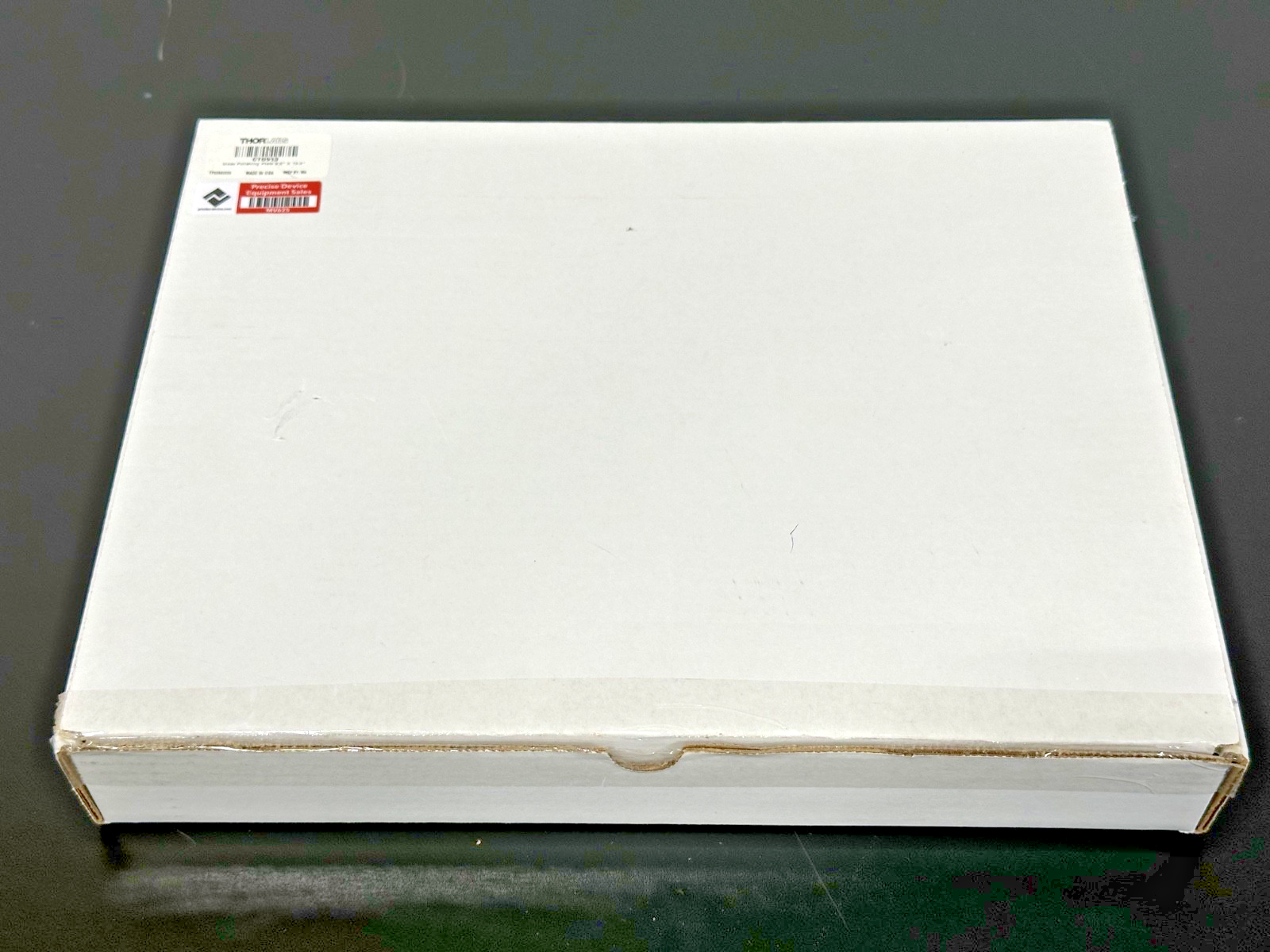 Thorlabs CTG913 Glass Fiber Optic Polishing Plate 9.5 x 13.5 Inch New Open Box1
