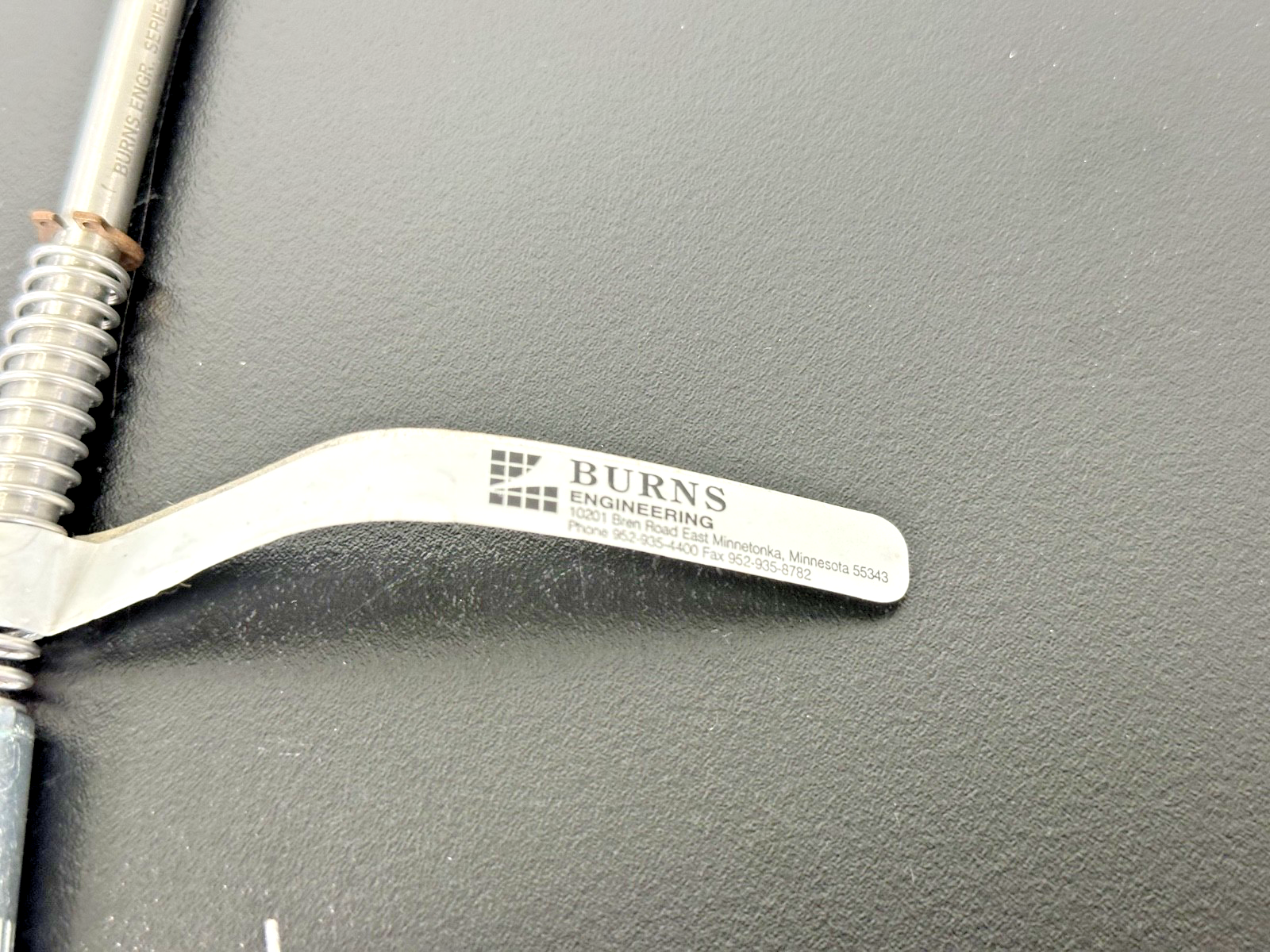 Burns Engineering Series 200 Temperature Probe RTD Sensor Stainless Steel1