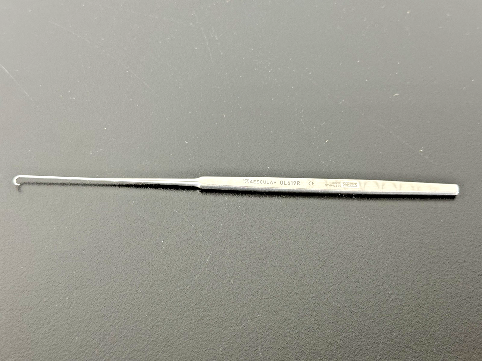 Aesculap OL619R Cottle Skin Dura Retractor Sharp 6 1/4" Stainless Steel0