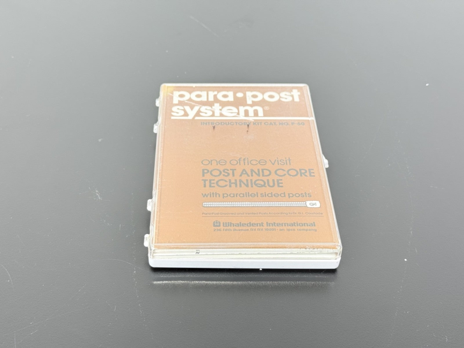 Whaledent Para Post System P 60 Intro Kit Dental Post & Core Set5