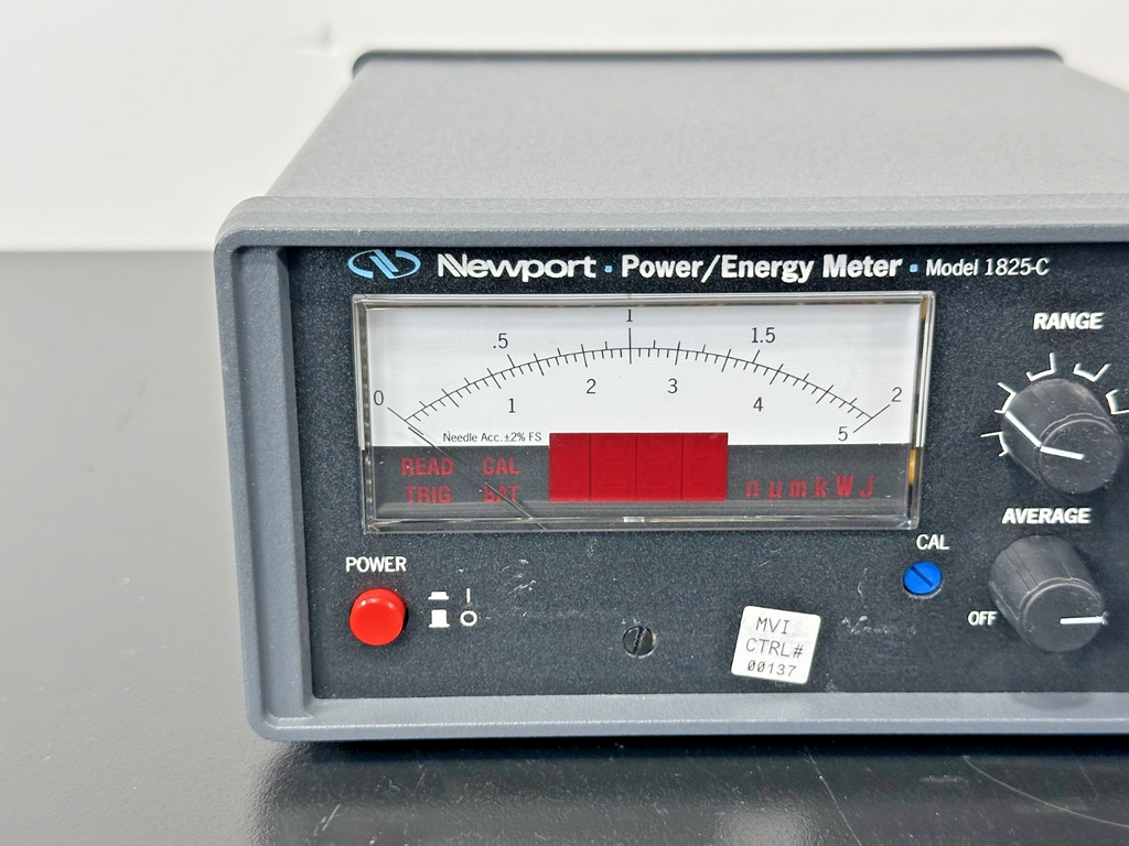 Newport 1825 C Optical Power & Energy Meter Analog Benchtop Unit Working1