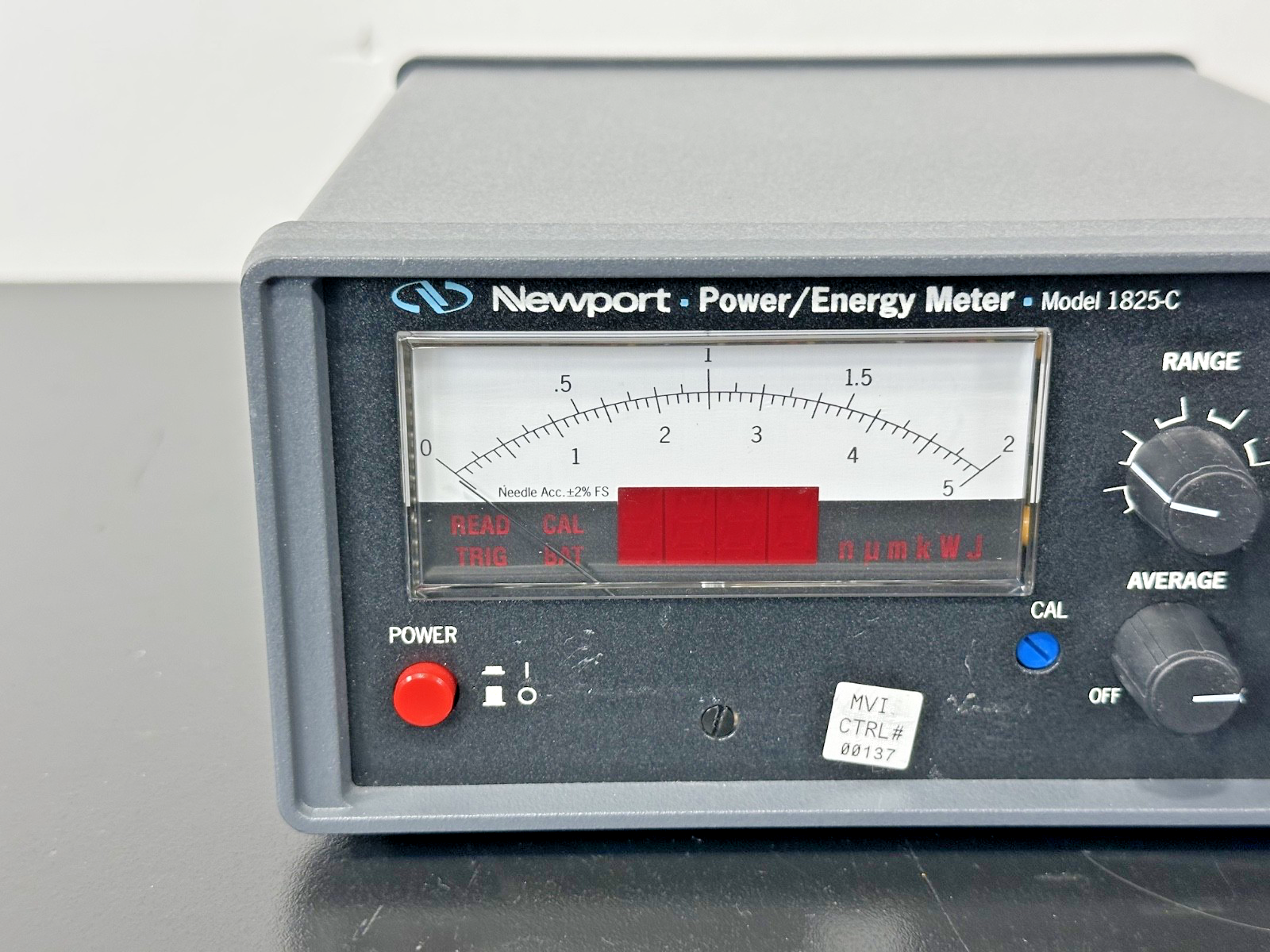 Newport 1825 C Optical Power & Energy Meter Analog Benchtop Unit Working1
