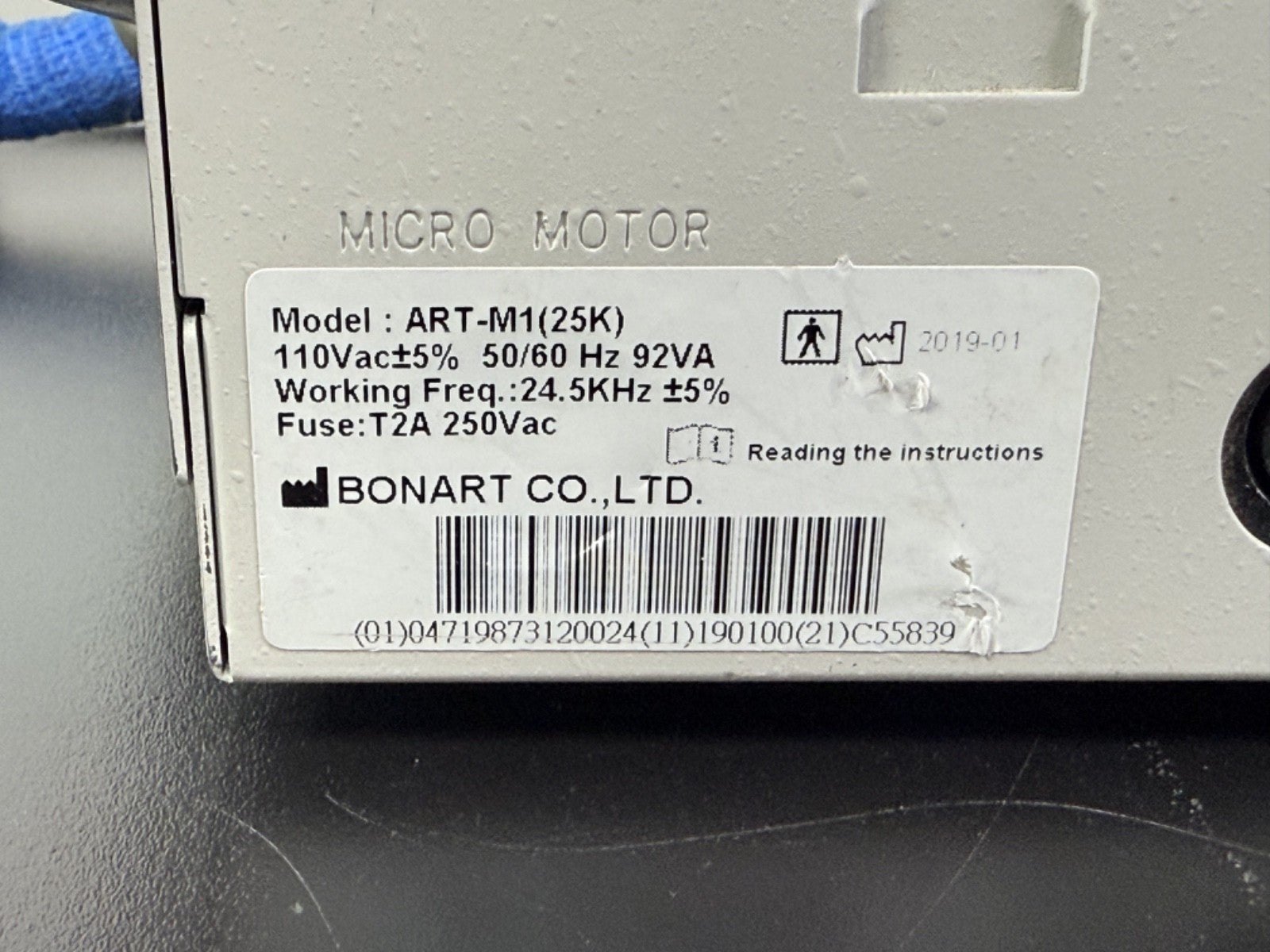 Bonart ART M1 (25K) Maverick Ultrasonic Scaler Unit For Parts Repair6