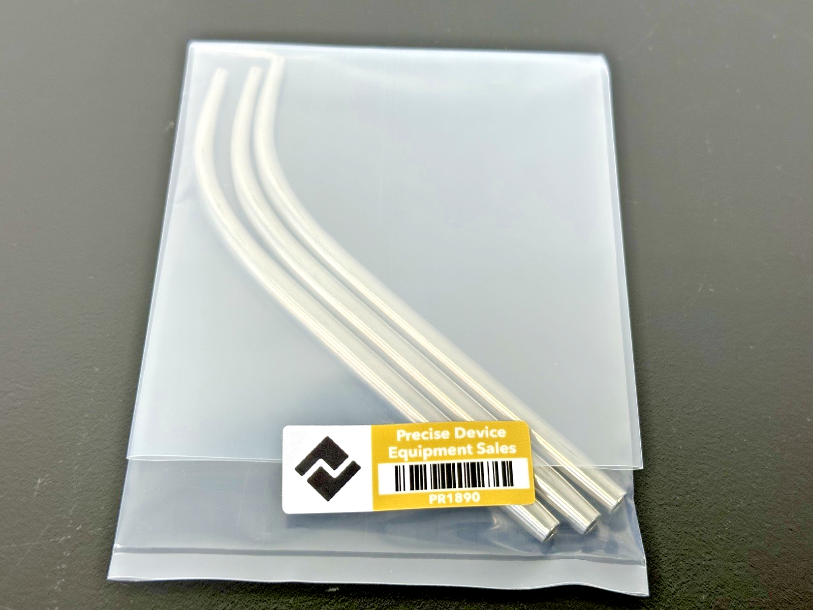 Lot of 3 Aesculap DF773R Dental Suction Tips 3mm 5.5" Stainless Steel4