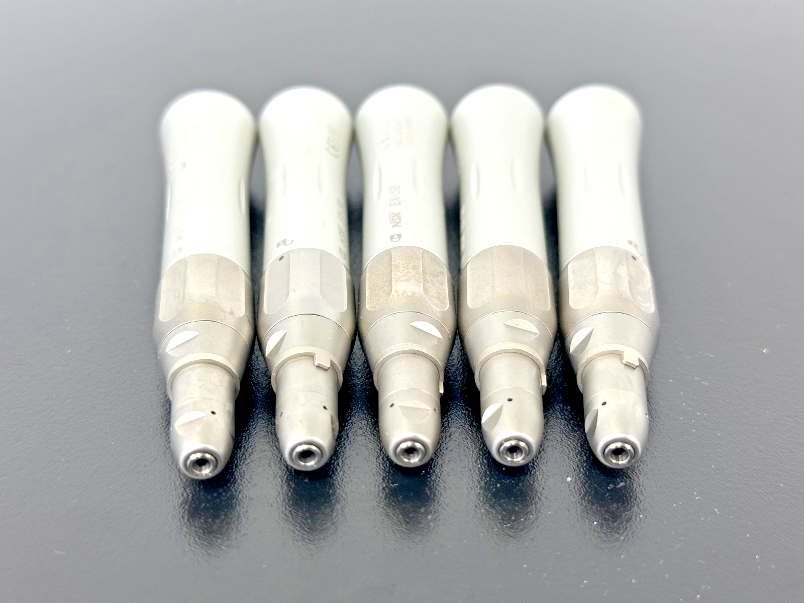 Lot of 5 NSK EX 5B Air Motor Dental Handpieces Attachments1