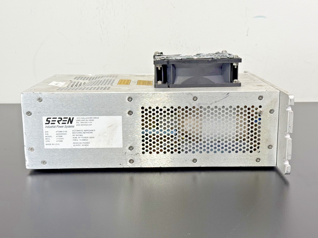 Seren ATS6M RF Matching Network 9400460024 Industrial Power Systems PARTS4