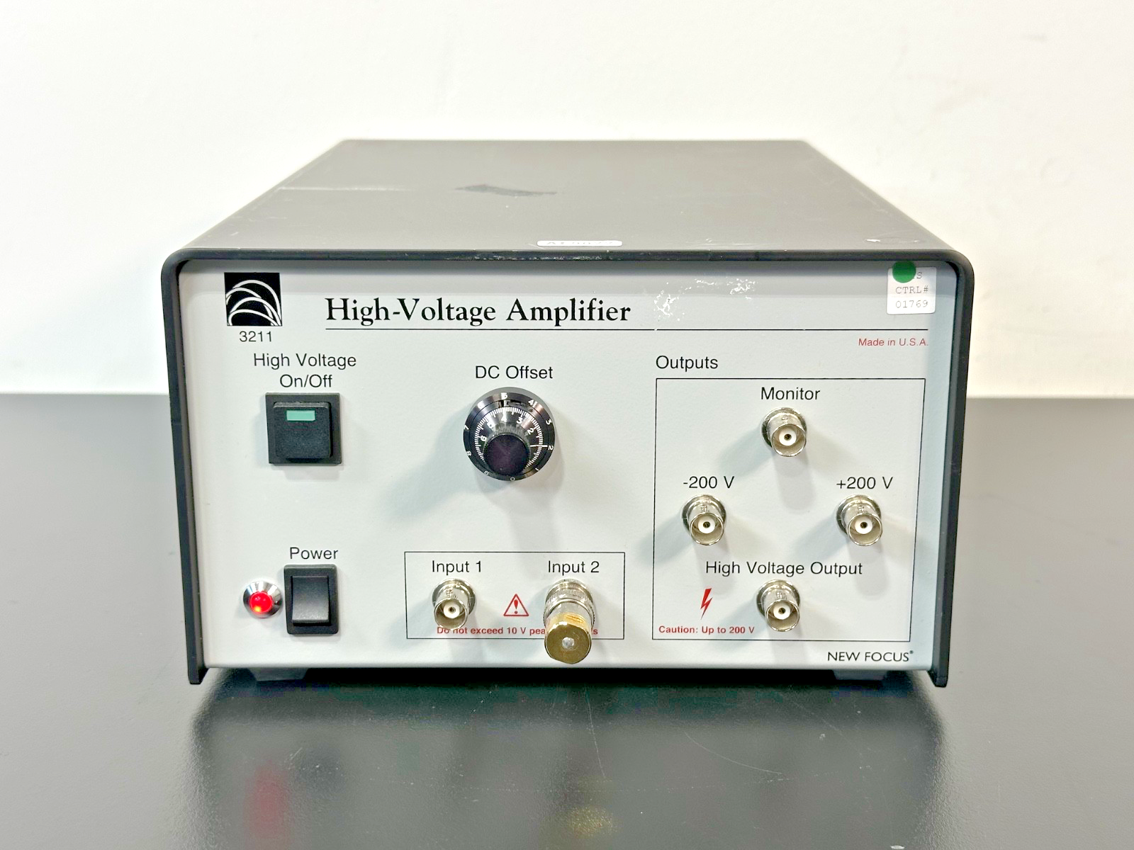 New Focus 3211 High Voltage Amplifier ±200V Broadband Modulator Driver Working0