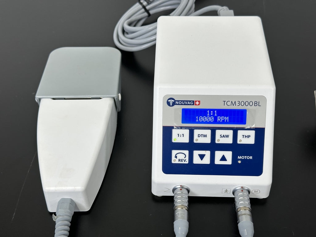 Nouvag TCM3000BL  Saw System w/ Motor, Foot Pedal & Handpiece1