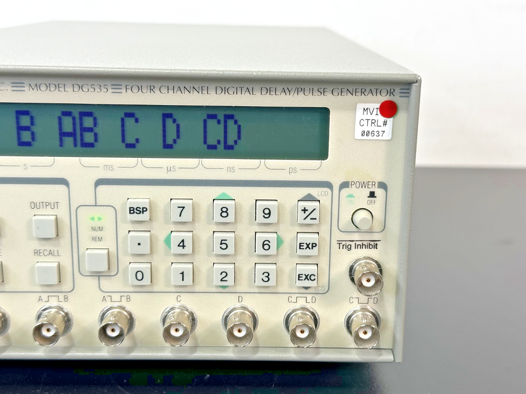 Stanford Research Systems DG535 Digital Delay Pulse Generator Opt 01/03 Working2