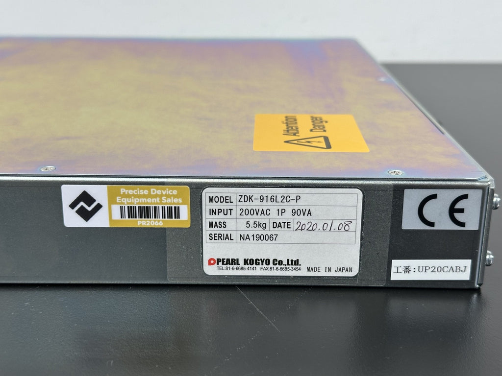 Pearl Kogyo ZDK 916L2C P Tuner Controller 200VAC Industrial Control Unit4