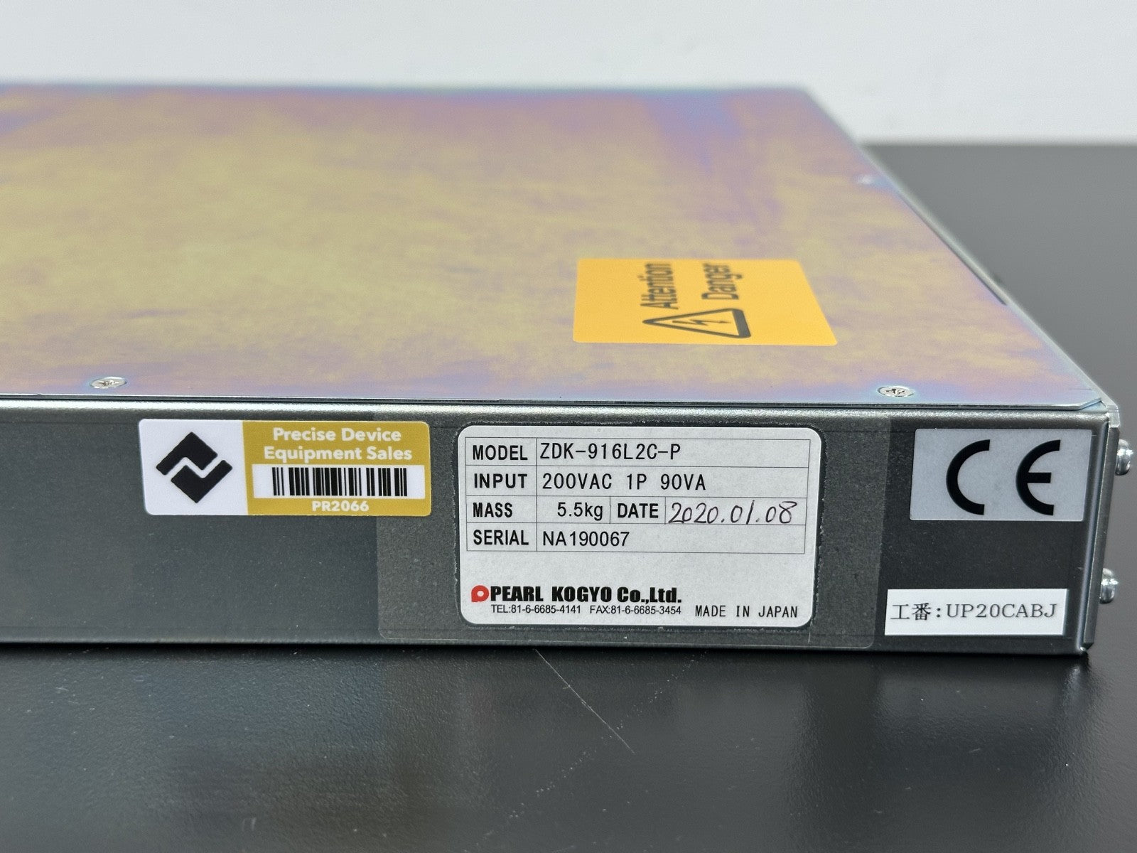 Pearl Kogyo ZDK 916L2C P Tuner Controller 200VAC Industrial Control Unit4