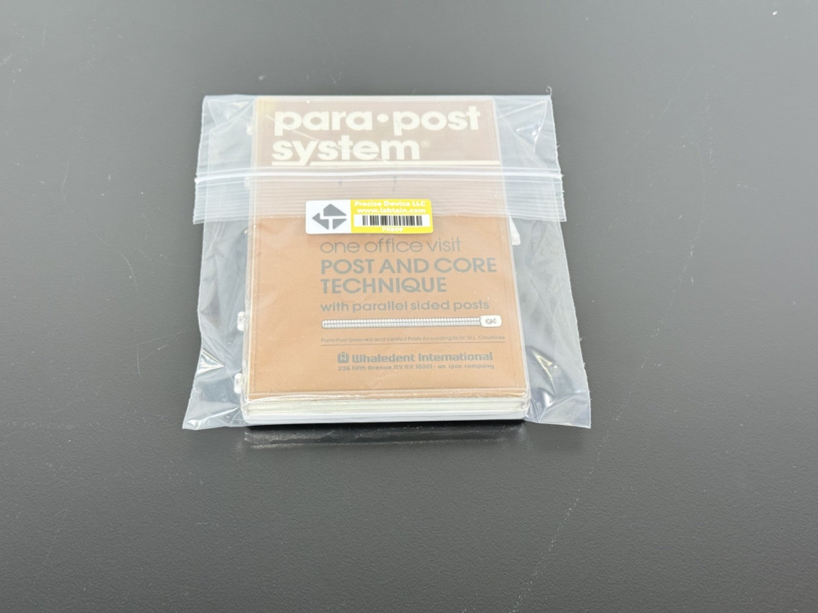 Whaledent Para Post System P 60 Intro Kit Dental Post & Core Set7