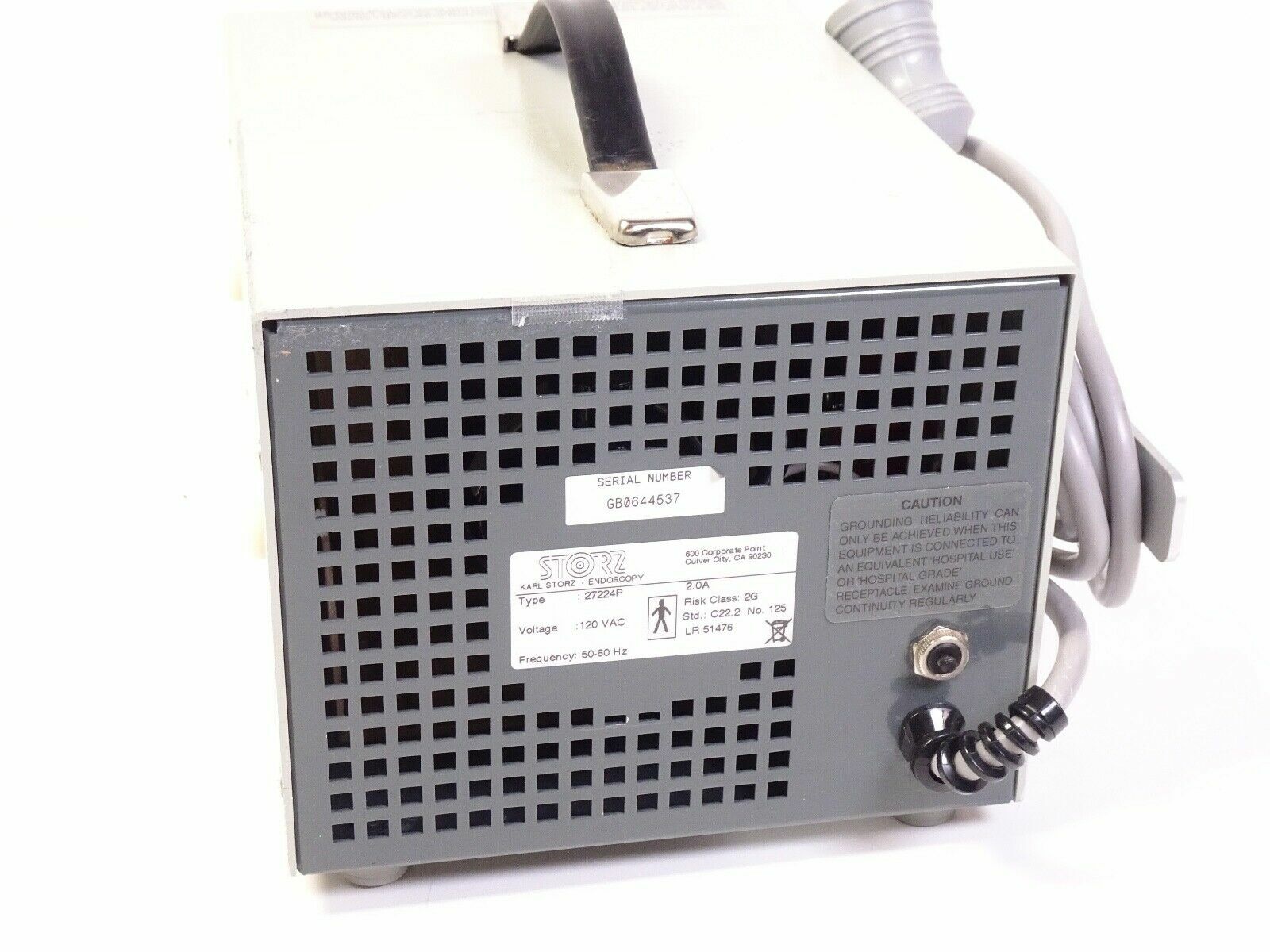 KARL STORZ 27224P ENDOSCOPY CONTINUOUS FLOW PUMP2