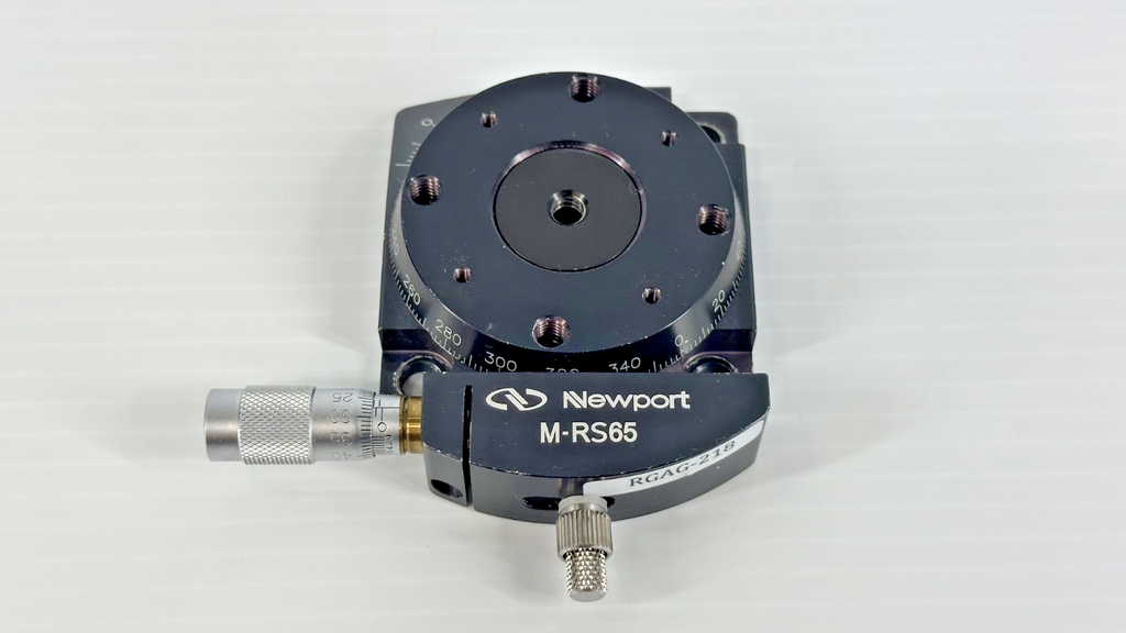 Newport M RS65 65mm Manual Rotation Stage 360° w/ Micrometer Metric0