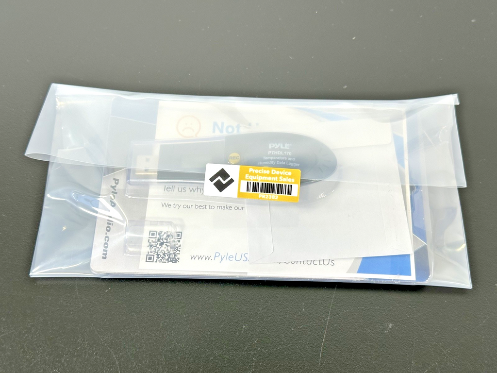 Pyle PTHDL170 USB Temperature Humidity Data Logger LCD New Unused2