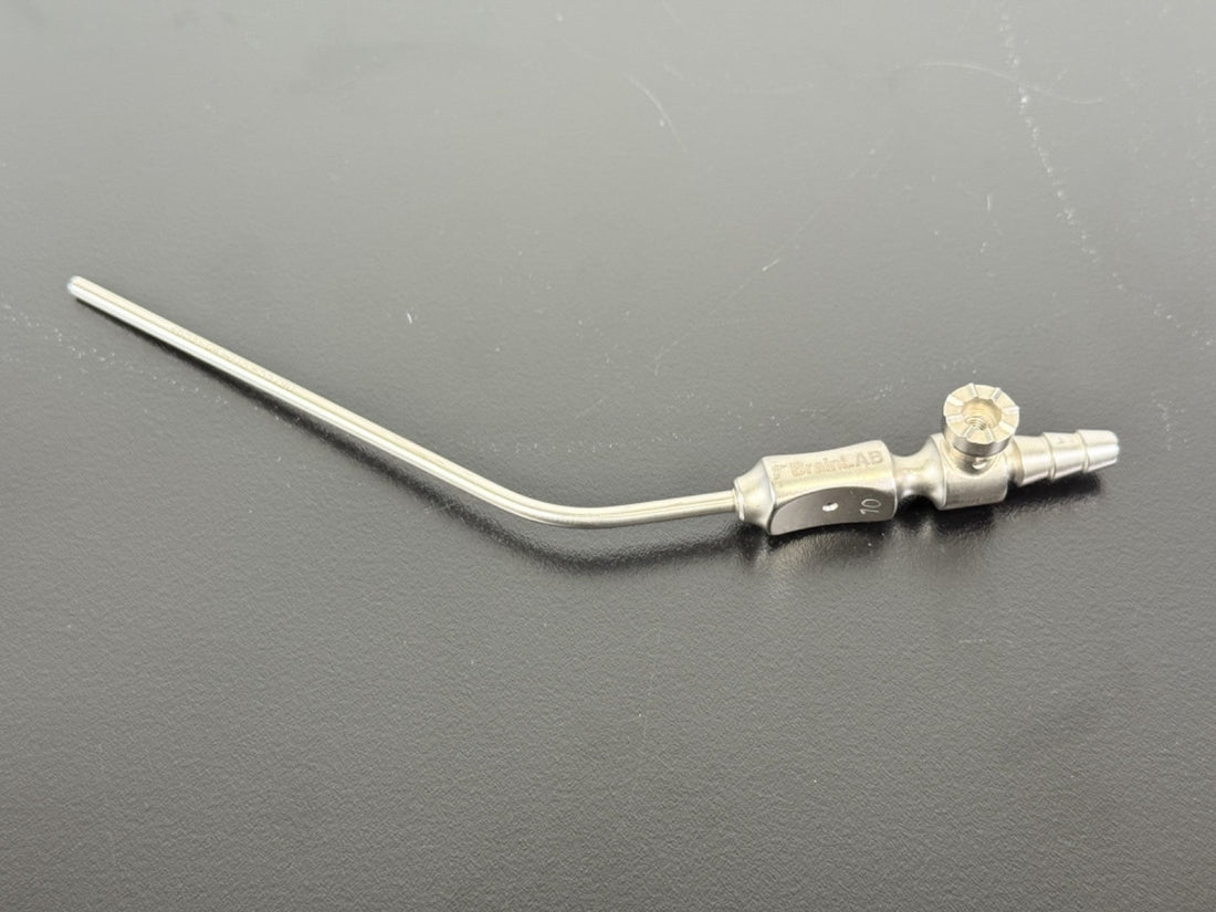 Brainlab 4653 04 015 55790 Surgical Suction Tube 10mm Stainless Germany0
