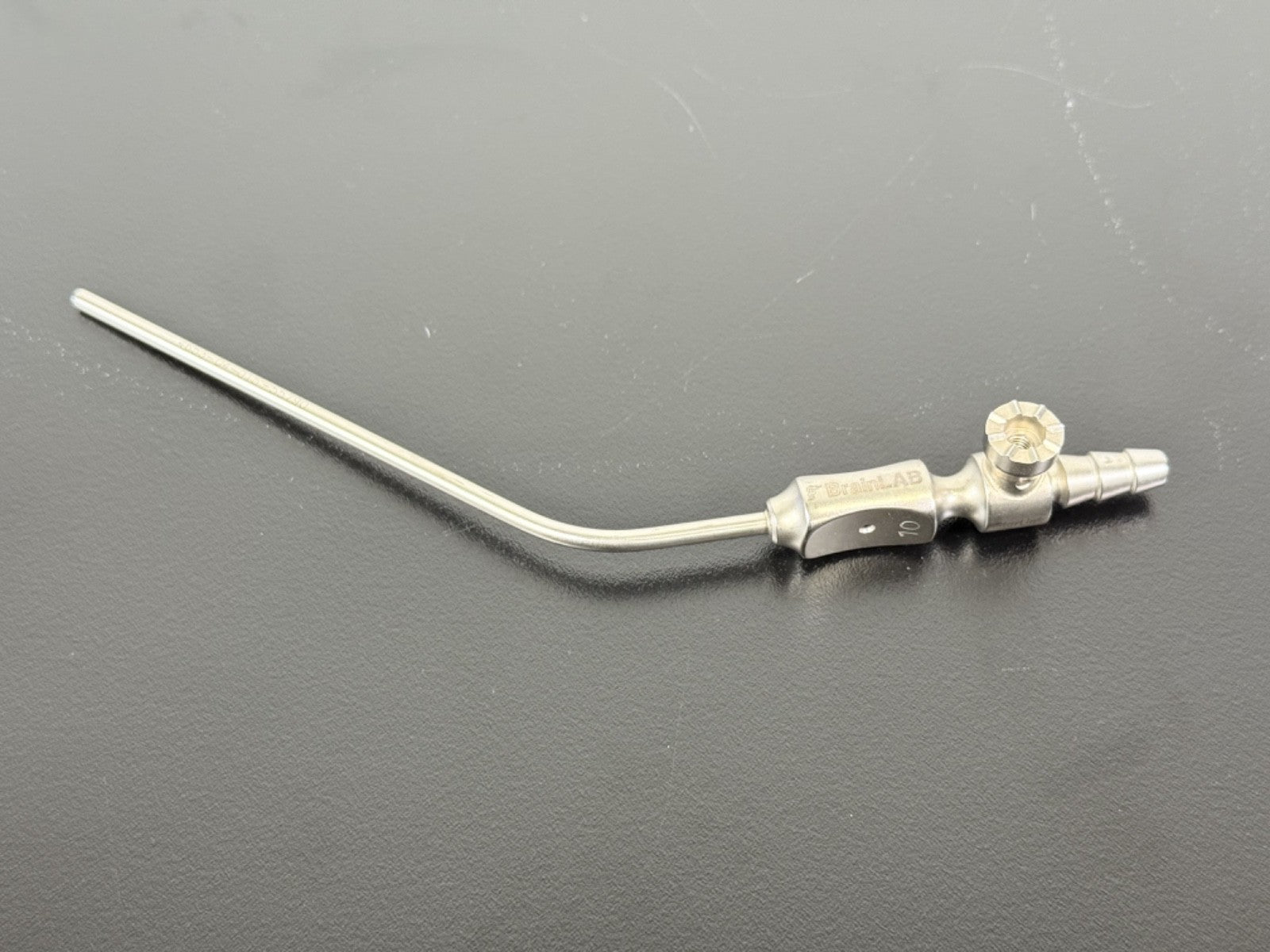 Brainlab 4653 04 015 55790 Surgical Suction Tube 10mm Stainless Germany0