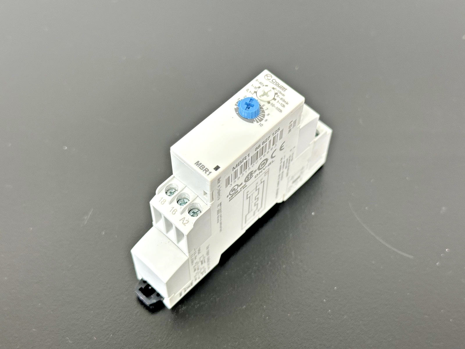Crouzet MBR1 88 827 125 Multifunction Time Relay Timer Module DIN Rail2