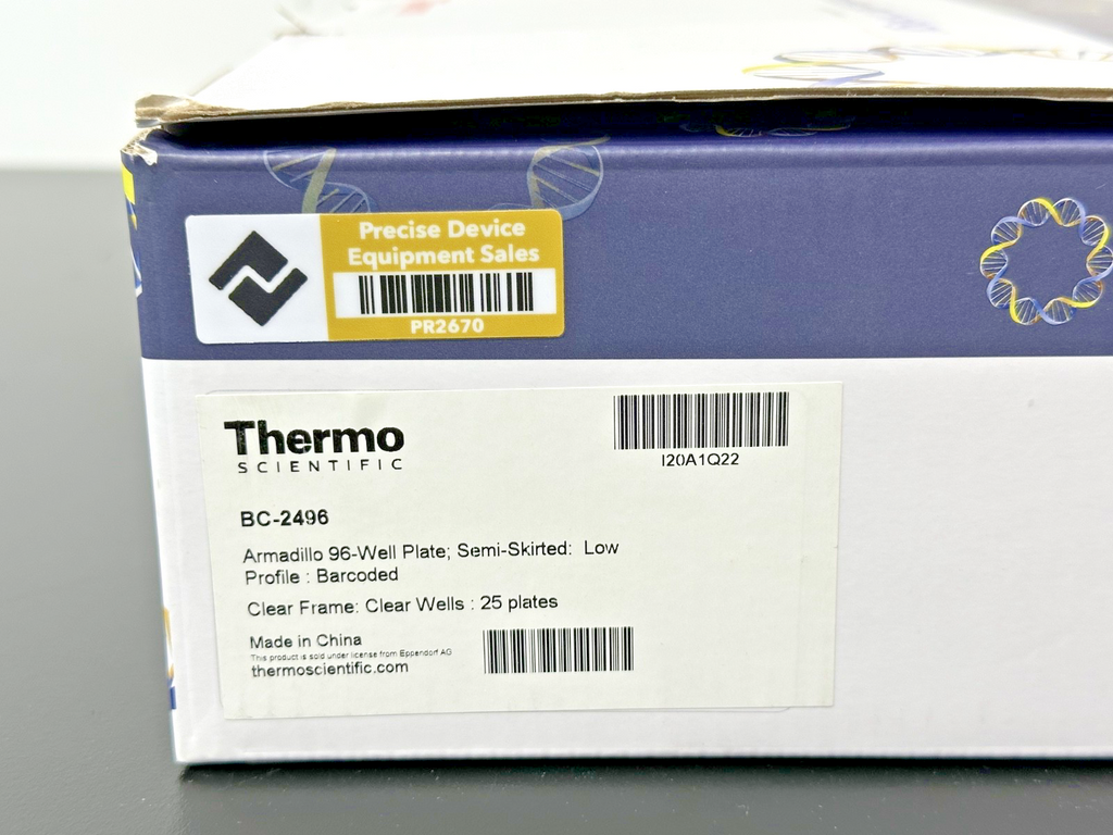 Thermo Scientific BC2496 Armadillo 96 Well PCR Plates Barcoded 25/Box2