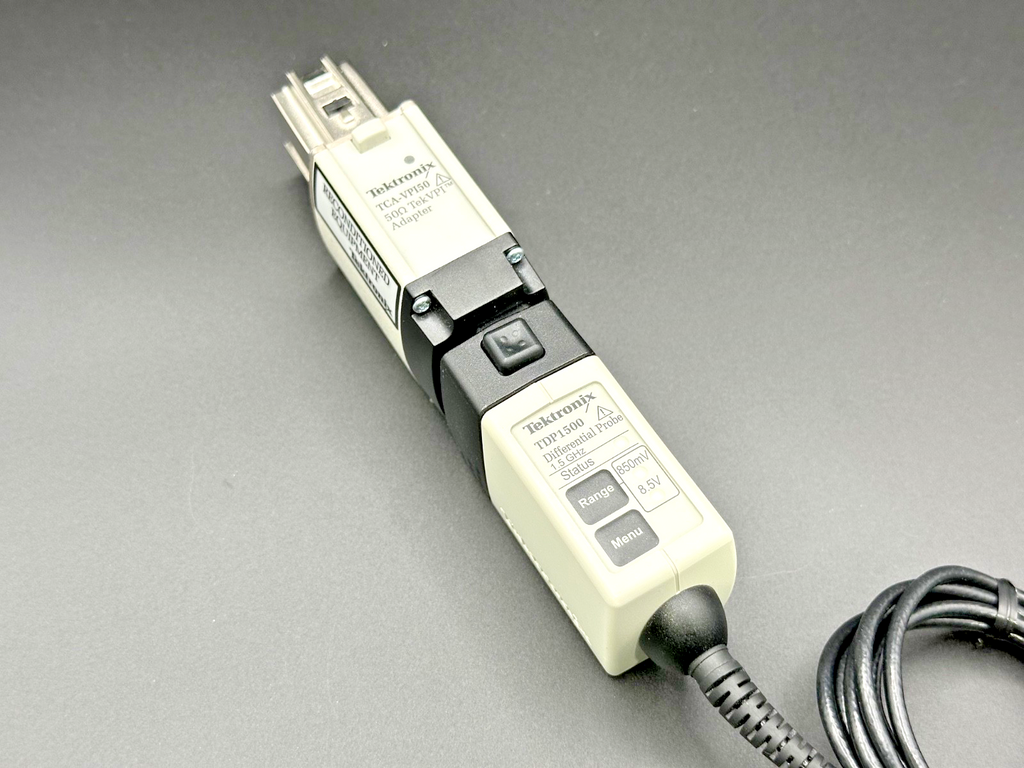 Tektronix TDP1500 1.5GHz Differential Probe w/ TCA VPI50 Adapter1
