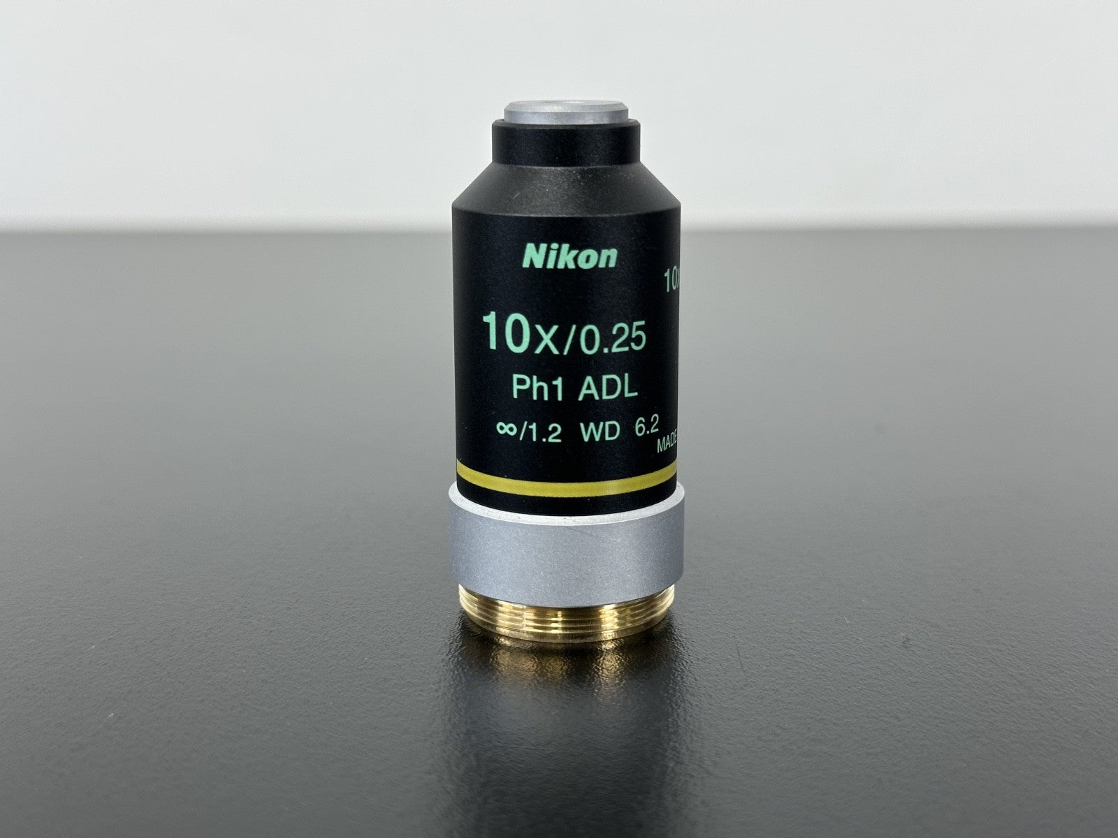 Nikon 10X/0.25 Ph1 ADL Infinity Phase Contrast Objective Lens2