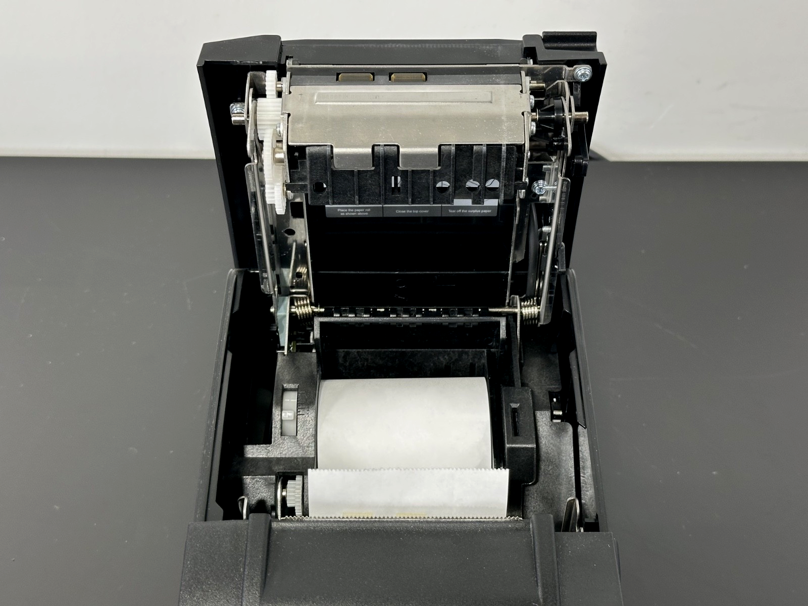 SNBC BTP M300 Thermal Receipt POS Printer w/ Cables CD Manual Tested2