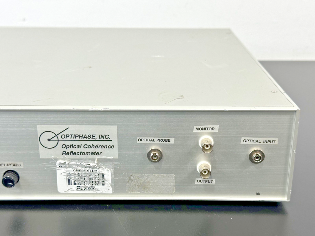 Optiphase Optical Coherence Reflectometer PZT Drive Fiber Test Unit  Powers On3