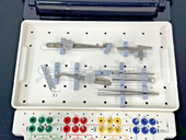 Straumann Dental Instrument Cassette w/ Drills Ratchets & Hand Tools2