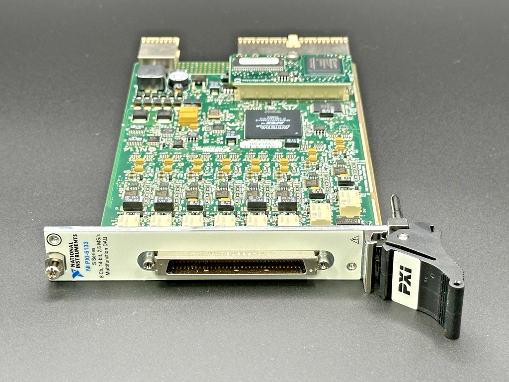 National Instruments NI PXI 6133 S Series 8 Ch 14 Bit Multifunction DAQ Module1