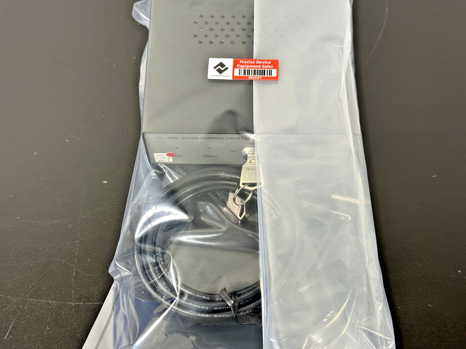 CrystaLaser CL 1000 Diode Pumped Crystal Laser Power Supply Working6